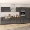 Kitchenette Ragnar 360cm Met Koelkast-diepvries, Oven En Vaatwas - Hoogglans Antraciet -Songmics Winkel Ontwerp zonder titel 2022 12 15T101208.331 05ce