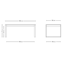 Eettafel Birka 180x90 Cm - Eik/wit -Songmics Winkel Ontwerp zonder titel 2022 12 19T082840.560 f3b1