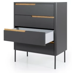 Ladekast Switch 102 Cm 4 Lades - Antraciet -Songmics Winkel Ontwerp zonder titel 2022 12 20T093152.933 84af