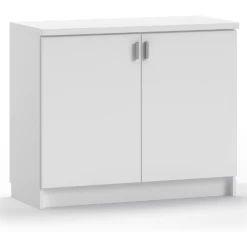 Onderkast Voor Spoelbak Fizz 2 Draaideuren-wit