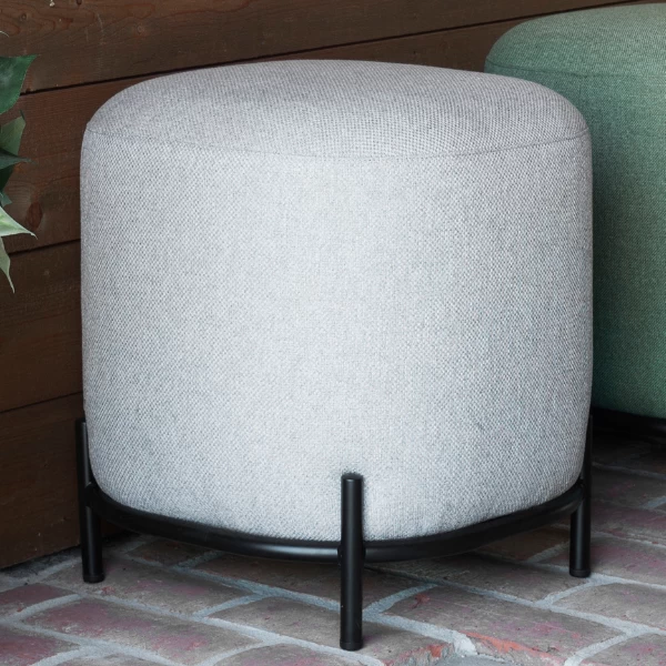 Poef Larry - Grijs 3 Poef Larry - Grijs