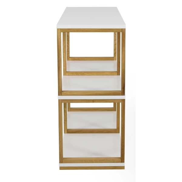 Rek Arte 4 Vakken - Eik/wit 7 Rek Arte 4 Vakken - Eik/wit - Afbeelding 5