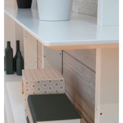 Wandrek Ridge 224 Cm - Wit -Songmics Winkel Ontwerp zonder titel 2023 01 05T095218.850 dc85