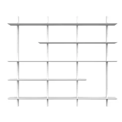 Wandrek Ridge 224 Cm - Wit