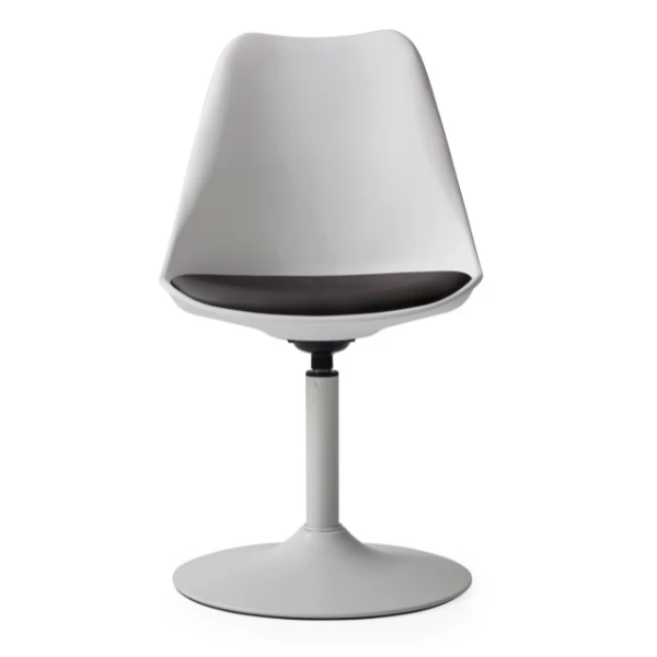 Draaistoel Vive - Wit/zwart 3 Draaistoel Vive - Wit/zwart