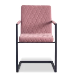 Eetkamerstoel Britt-roze Velours -Songmics Winkel Ontwerp zonder titel 2023 01 12T105159.270 8e31