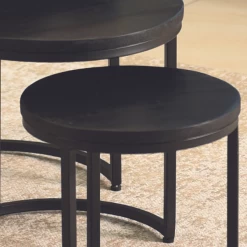 Set Van 3 Salontafels Amana Ø 45 Cm-zwart Magnoliahout -Songmics Winkel Ontwerp zonder titel 2023 01 18T084801.094 edc7