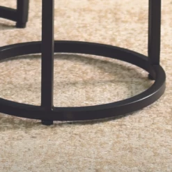 Set Van 3 Salontafels Amana Ø 45 Cm-zwart Magnoliahout -Songmics Winkel Ontwerp zonder titel 2023 01 18T084834.248 03b0