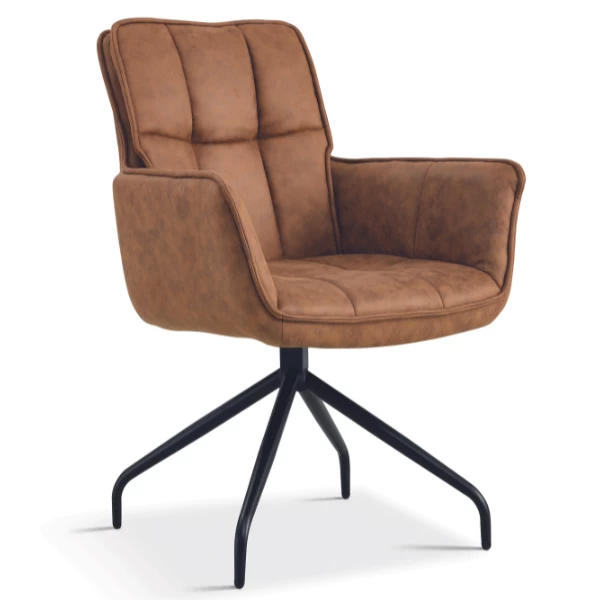 Eetkamerstoel Ibis-lichtbruin 7 Eetkamerstoel Ibis-lichtbruin - Afbeelding 5