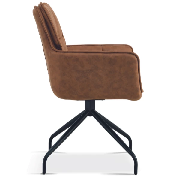 Eetkamerstoel Ibis-lichtbruin 6 Eetkamerstoel Ibis-lichtbruin - Afbeelding 4