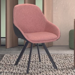 Eetkamerstoel Liese-roze