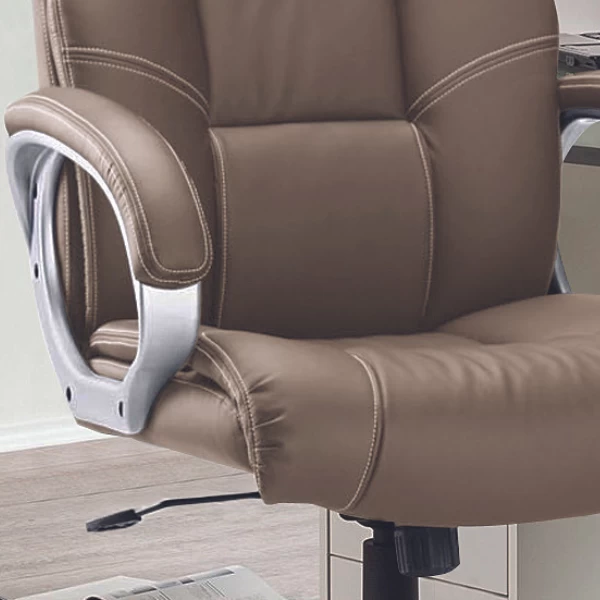 Directiestoel Dali - Taupe 4 Directiestoel Dali - Taupe - Afbeelding 2