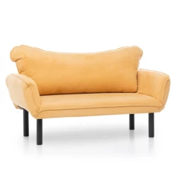 Slaapbank Met 2 Zitplaatsen | Comfort En Stijl | Metalen Frame | Mosterdkleur -Songmics Winkel Ontwerp zonder titel 2023 01 27T082333.522 5dae