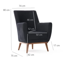 Stijlvolle En Comfortabele Wing Chair | Antraciet Fluweel | Beukenhouten Poten 11 Stijlvolle En Comfortabele Wing Chair | Antraciet Fluweel | Beukenhouten Poten -Songmics Winkel Ontwerp zonder titel 2023 01 31T102651.603 b854