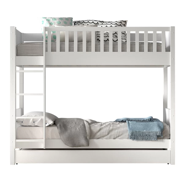 Stapelbed Scottie Met Bedlade - Wit 5 Stapelbed Scottie Met Bedlade - Wit - Afbeelding 3