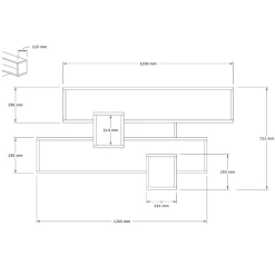 Wandplank Georgina-antraciet/walnoot 9 Wandplank Georgina-antraciet/walnoot -Songmics Winkel Ontwerp zonder titel 2023 02 06T140759.878 2434