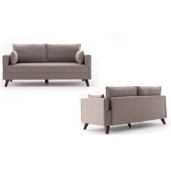 Comfortabele 2-zitsbank | Stijlvol Ontwerp | Crèmekleur -Songmics Winkel Ontwerp zonder titel 2023 02 27T085830.688 26f8