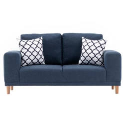 Stijlvolle 2-zitsbank Met Beukenhouten Frame En Donkerblauwe Polyester Linnen Stof -Songmics Winkel Ontwerp zonder titel 2023 02 27T143208.538 92d4