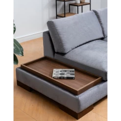 Comfortabele En Stijlvolle Hoekbank | Beukenhouten Frame | Donkergrijs -Songmics Winkel Ontwerp zonder titel 2023 03 06T095452.378 94ec