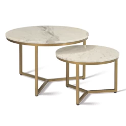 Set Van 2 Salontafels Naneva-wit Marmer -Songmics Winkel Ontwerp zonder titel 2023 03 10T134822.853 562c