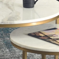 Set Van 2 Salontafels Naneva-wit Marmer -Songmics Winkel Ontwerp zonder titel 2023 03 10T135228.151 1d2d