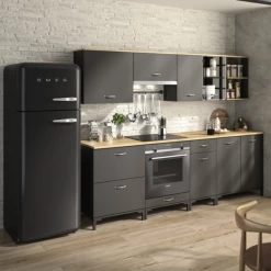 Bovenkast Manno 60cm Met 1 Deur - Zwart/eik -Songmics Winkel Ontwerp zonder titel 2023 03 16T163919.884 4522