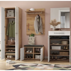 Wandkapstok Abby Met 5 Haken En Kledingroede - Eik -Songmics Winkel Ontwerp zonder titel 2023 03 20T140138.269 8f5c