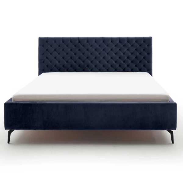 Tweepersoonsbed Janice Met Opbergruimte 180x200cm - Donkerblauw/zwart 7 Tweepersoonsbed Janice Met Opbergruimte 180x200cm - Donkerblauw/zwart - Afbeelding 5