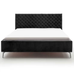 Tweepersoonsbed Janice Met Opbergruimte 160x200cm - Zwart/chroom -Songmics Winkel Ontwerp zonder titel 2023 03 22T131016.384 fa47