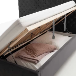 Tweepersoonsbed Janice Met Opbergruimte 160x200cm - Antraciet/zwart -Songmics Winkel Ontwerp zonder titel 2023 03 22T135323.337 1bc0