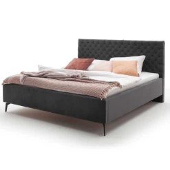 Tweepersoonsbed Janice Met Opbergruimte 160x200cm - Antraciet/zwart -Songmics Winkel Ontwerp zonder titel 2023 03 22T135520.508 d763