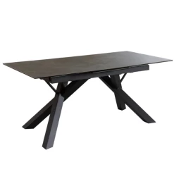 Verlengbare Eettafel Kerry 180<230cm Keramiek - Zwart -Songmics Winkel Ontwerp zonder titel 2023 03 28T143132.802 2fe2