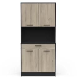 Buffetkast Romanie-Kronberg Eik/matzwart