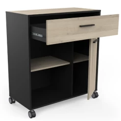 Keukentrolley Romanie-Kronberg Eik/matzwart -Songmics Winkel Ontwerp zonder titel 2023 03 30T105347.499 a323