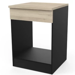 Onderkast Voor Fornuis Romanie 60 Cm-Kronberg Eik/matzwart -Songmics Winkel Ontwerp zonder titel 2023 03 30T113048.033 0236