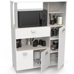 Microgolfkast Basiel-mat Wit/acacia -Songmics Winkel Ontwerp zonder titel 2023 04 03T154952.840 3ef5