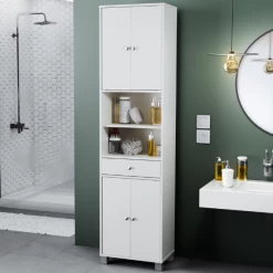 Kolomkast Spa-mat Wit