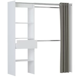 Verlengbare Kleerkast Boutique 114/168 Cm-mat Wit -Songmics Winkel Ontwerp zonder titel 2023 04 04T083826.982 aa40