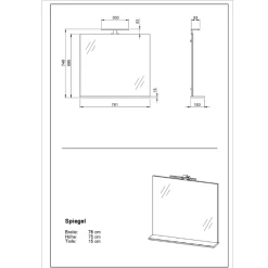 Badkamerspiegel Mauro Met Legplank En Verlichting - Eik -Songmics Winkel Ontwerp zonder titel 2023 04 11T162054.419 2a49