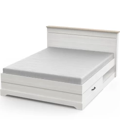 Bed Charme 160x200 Cm-Kronberg Eik/structuurwit -Songmics Winkel Ontwerp zonder titel 2023 04 11T163129.796 f917