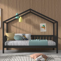 Bedhuisje Dallas 90x200 - Antraciet