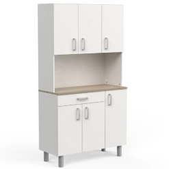 Buffetkast Gabe-Kronberg Eik/mat Wit -Songmics Winkel Ontwerp zonder titel 2023 04 17T134655.929 d73d