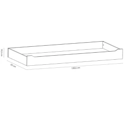 Bedlade Gerry 90 X 190-lichtgrijs/mat Wit 12 Bedlade Gerry 90 X 190-lichtgrijs/mat Wit -Songmics Winkel Ontwerp zonder titel 2023 04 18T083603.775 e81d