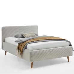 Gestoffeerd Bed Madras 140x200cm Ribfluweel - Beige -Songmics Winkel Ontwerp zonder titel 2023 04 19T150327.005 e2e9