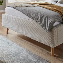 Gestoffeerd Bed Madras 140x200cm Ribfluweel - Beige -Songmics Winkel Ontwerp zonder titel 2023 04 19T150414.752 6b2e