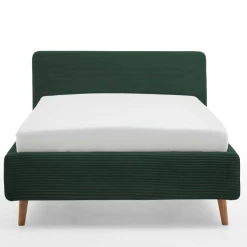 Gestoffeerd Bed Madras 140x200cm Ribfluweel - Donkergroen -Songmics Winkel Ontwerp zonder titel 2023 04 19T152749.670 6a00