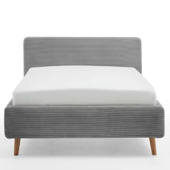 Bed Madras 140x200cm Met Opbergruimte Ribfluweel - Grijs -Songmics Winkel Ontwerp zonder titel 2023 04 19T154542.717 d34b