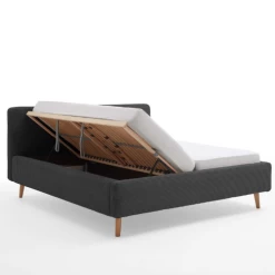 Bed Madras 160x200cm Met Opbergruimte Ribfluweel - Antraciet -Songmics Winkel Ontwerp zonder titel 2023 04 20T131356.433 a879