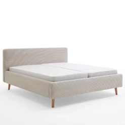 Bed Madras 180x200cm Met Opbergruimte Ribfluweel - Beige -Songmics Winkel Ontwerp zonder titel 2023 04 20T134421.982 d984