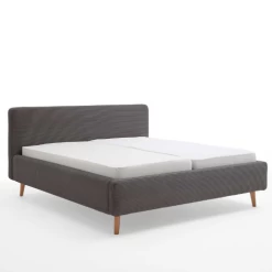 Bed Madras 160x200cm Met Opbergruimte Ribfluweel - Grijs -Songmics Winkel Ontwerp zonder titel 2023 04 20T141316.012 1a75